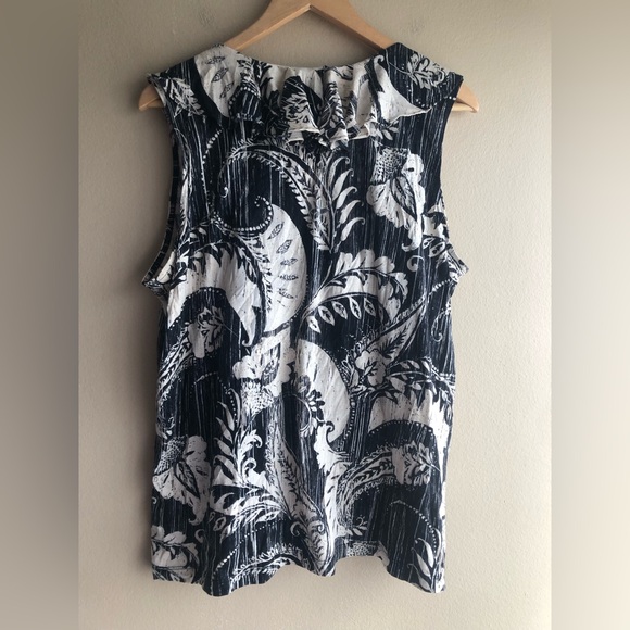 Lauren Ralph Lauren Women’s Design Shirt Sleeveless Size 2XL - Picture 4 of 8